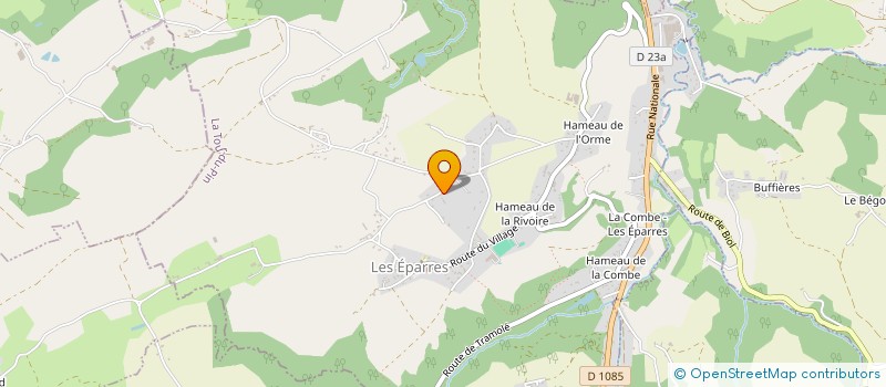 localisation de l'entreprise SCI ISTA  LES EPARRES