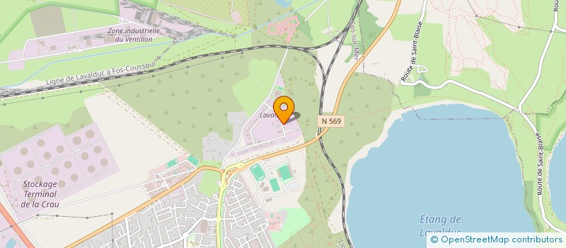 localisation de l'entreprise SCI ISTRES HOTEL  FOS-SUR-MER