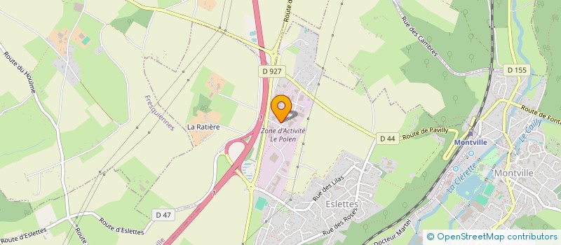 localisation de l'entreprise SCI ISYA  ESLETTES