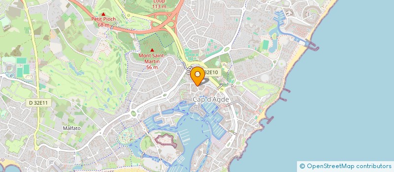 localisation de l'entreprise SCI ITAC  AGDE