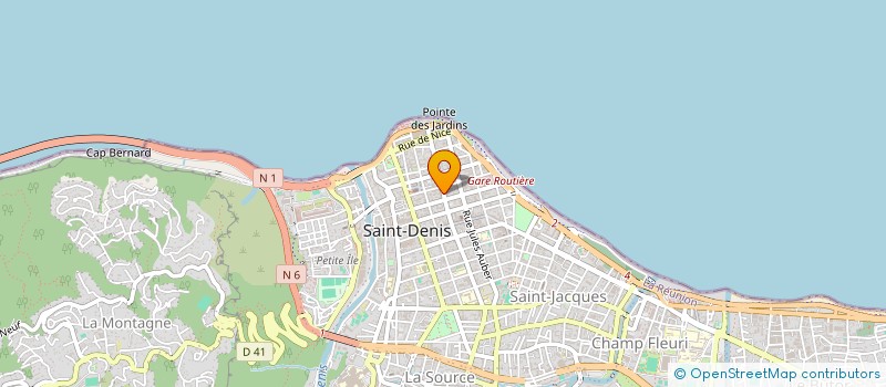 localisation de l'entreprise SCI ITALIE 121 à SAINT-DENIS