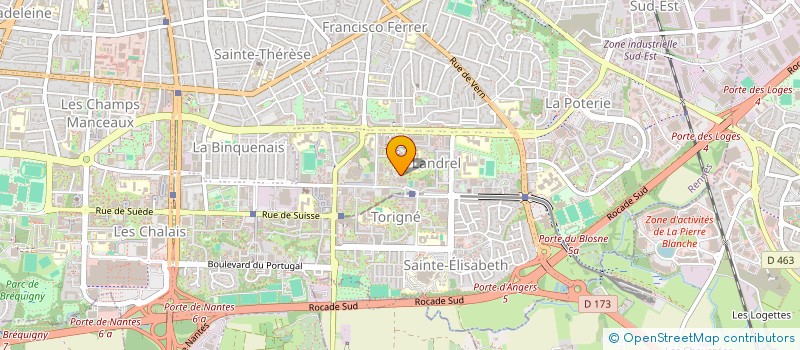 localisation de l'entreprise SCI ITALIE à RENNES