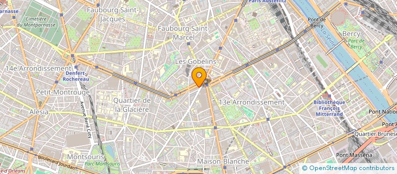 localisation de l'entreprise SCI ITALIE BLANQUI  PARIS