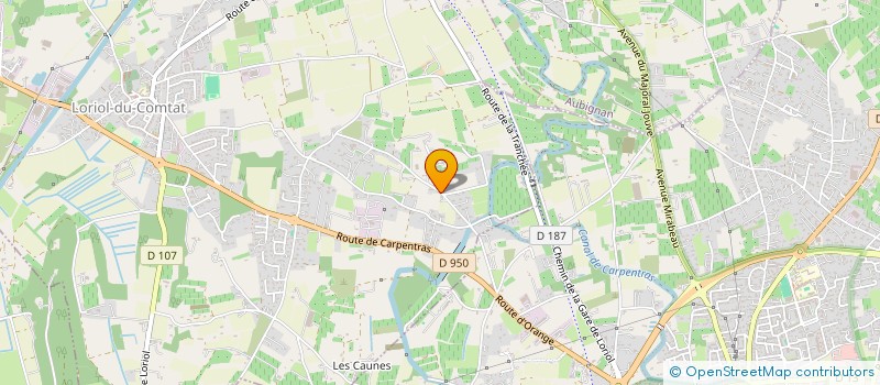 localisation de l'entreprise SCI ITALO  LORIOL-DU-COMTAT