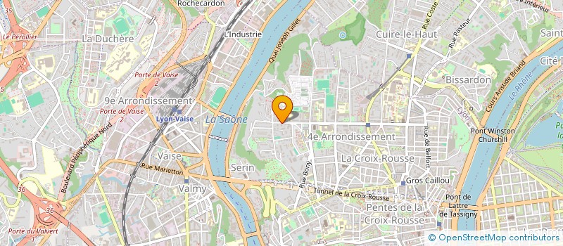 localisation de l'entreprise SCI ITARES  LYON