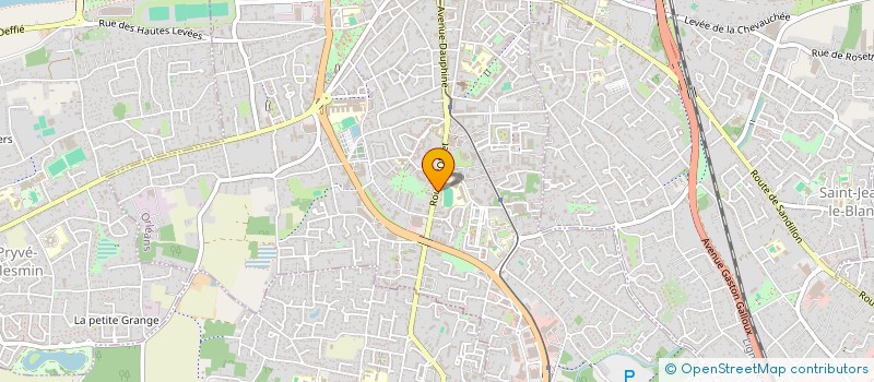 localisation de l'entreprise SCI ITEO à ORLEANS