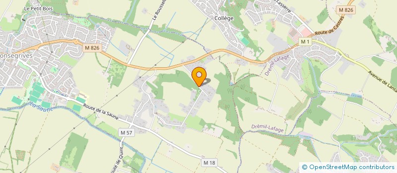 localisation de l'entreprise SCI ITIER  QUINT-FONSEGRIVES