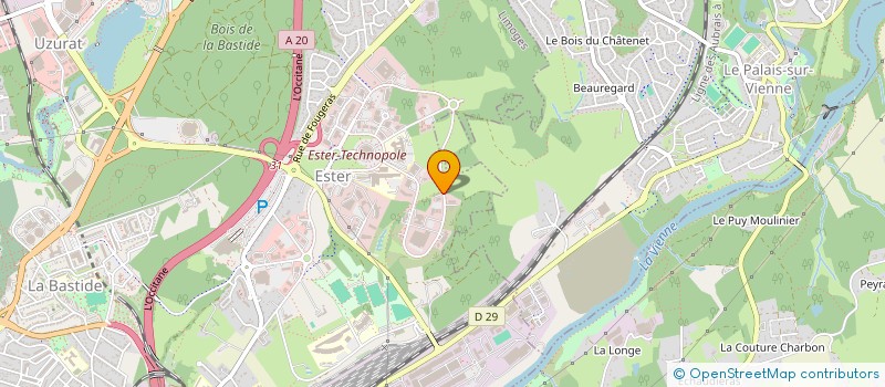 localisation de l'entreprise SCI ITIMMO à LIMOGES
