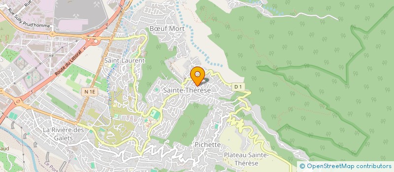 localisation de l'entreprise SCI ITISSE à LA POSSESSION