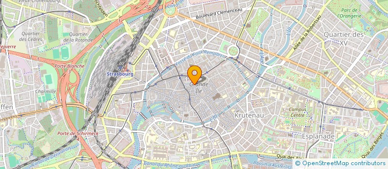 localisation de l'entreprise SCI ITSAMINE  STRASBOURG