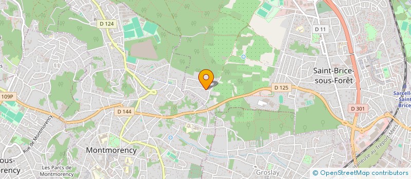 localisation de l'entreprise SCI ITSP LIBERTE à SAINT-BRICE-SOUS-FORET