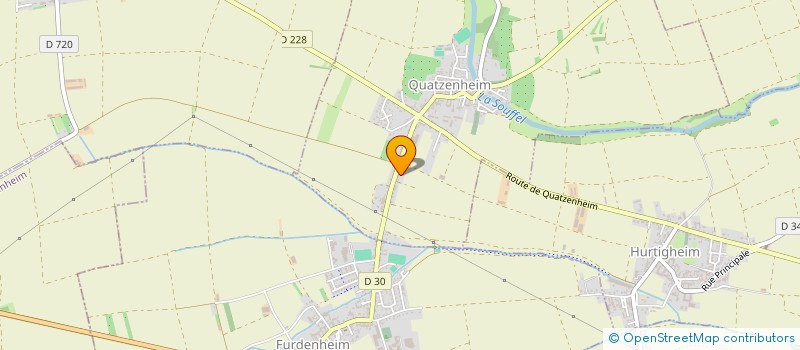 localisation de l'entreprise SCI ITTEL CO IMMO  QUATZENHEIM