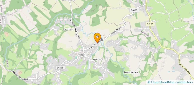 localisation de l'entreprise SCI ITZULIONA à BIDART