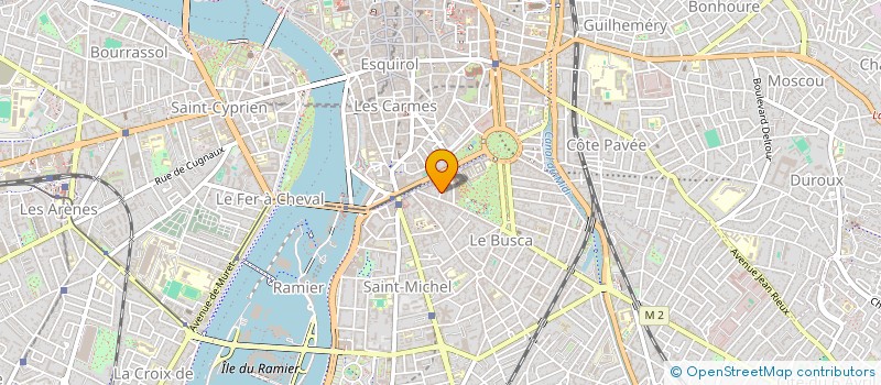 localisation de l'entreprise SCI IUK à TOULOUSE