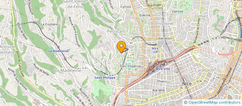 localisation de l'entreprise SCI IVALDI & IVALDI à NICE