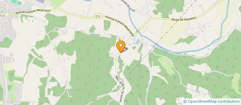 localisation de l'entreprise SCI IVALIS  BASSILLAC ET AUBEROCHE