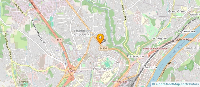 localisation de l'entreprise SCI IVAN1  CHAMPAGNE-AU-MONT-D'OR