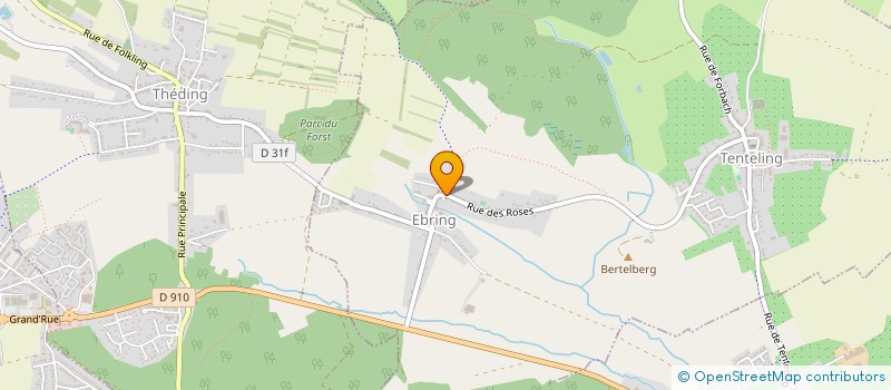 localisation de l'entreprise SCI IVANA  DIEBLING