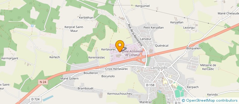 localisation de l'entreprise SCI IVANIAN  LANGUIDIC