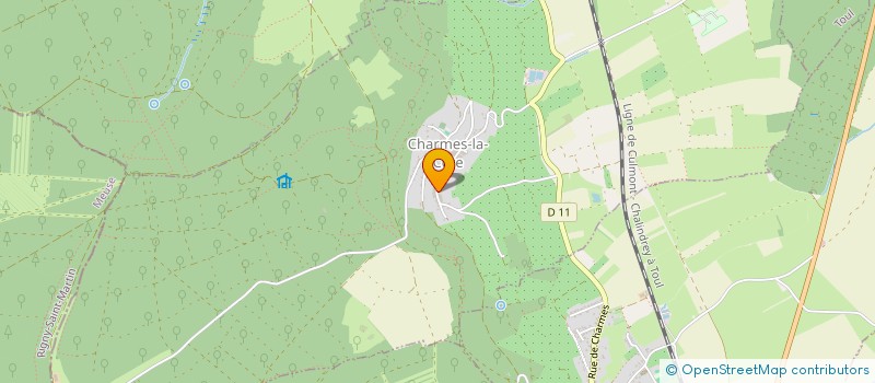 localisation de l'entreprise SCI IVCEVIC  CHARMES-LA-COTE