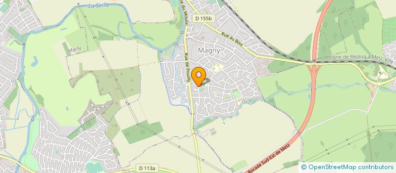 localisation de l'entreprise SCI IVER  MECLEUVES