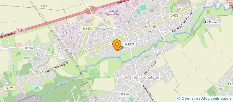 localisation de l'entreprise SCI IVOIRE  VERSON