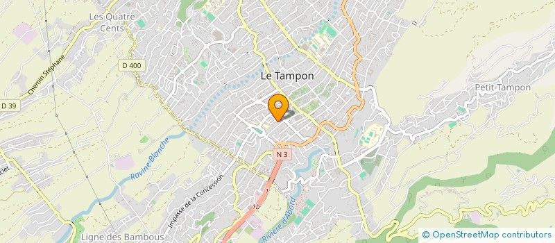 localisation de l'entreprise SCI IVOULA à LE TAMPON
