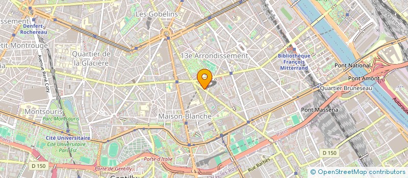 localisation de l'entreprise SCI IVRY  PARIS