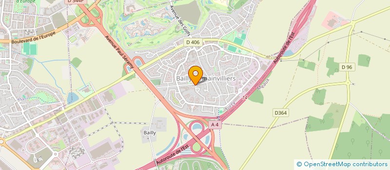 localisation de l'entreprise SCI IVRY SEMARD  SERRIS