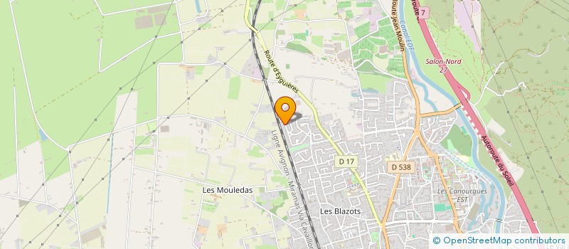 localisation de l'entreprise SCI IVSM  SALON-DE-PROVENCE