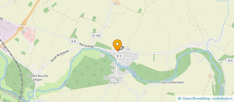 localisation de l'entreprise SCI IVSOULTAN à CLOYES-LES-TROIS-RIVIERES