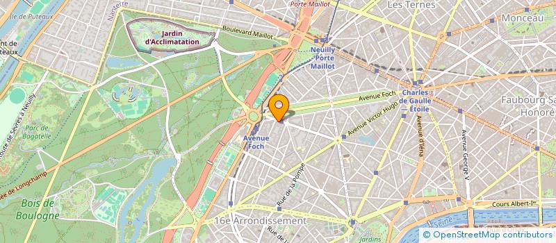 localisation de l'entreprise SCI IWASAKI CORPORATION  PARIS