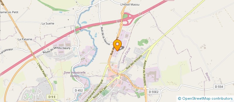 localisation de l'entreprise SCI IXAIR  LA COLOMBE