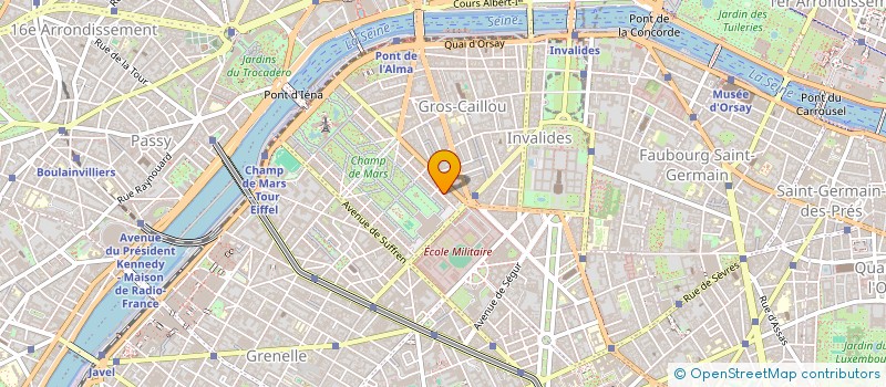 localisation de l'entreprise SCI IXELLES  PARIS