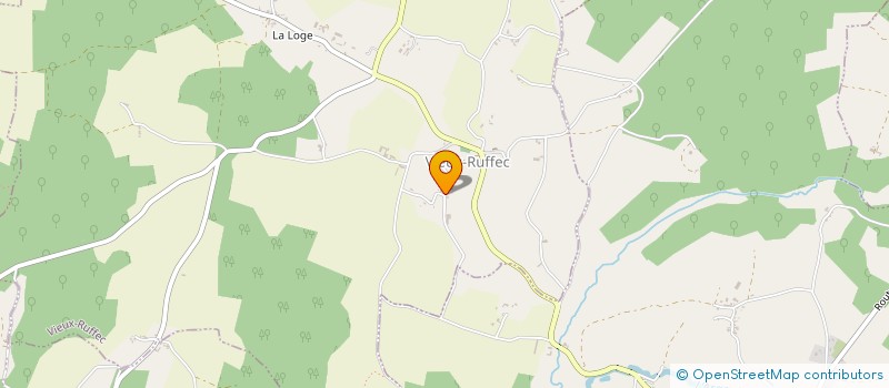 localisation de l'entreprise SCI IXG-ABZAC à VIEUX-RUFFEC
