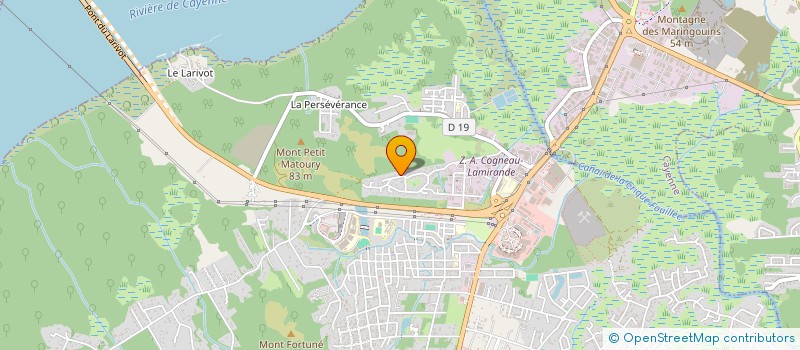 localisation de l'entreprise SCI IXORAS à MATOURY
