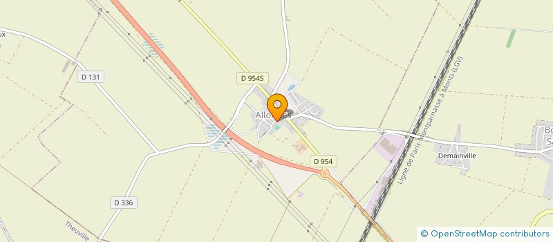 localisation de l'entreprise SCI IZAHIA à ALLONNES