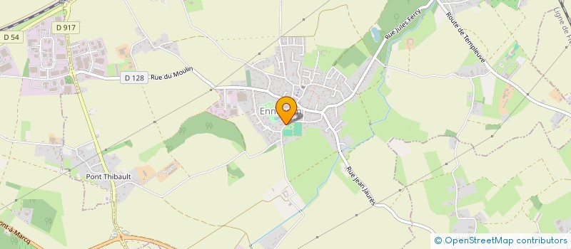 localisation de l'entreprise SCI IZAK à ENNEVELIN