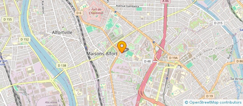 localisation de l'entreprise SCI IZAKO à MAISONS-ALFORT