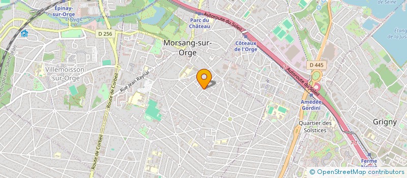 localisation de l'entreprise SCI IZANYC à MORSANG-SUR-ORGE