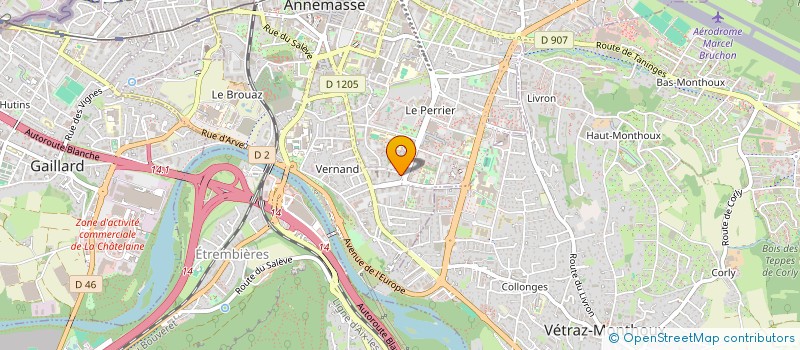 localisation de l'entreprise SCI IZARRA  VETRAZ-MONTHOUX