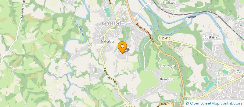 localisation de l'entreprise SCI IZARRAK  LARRESSORE