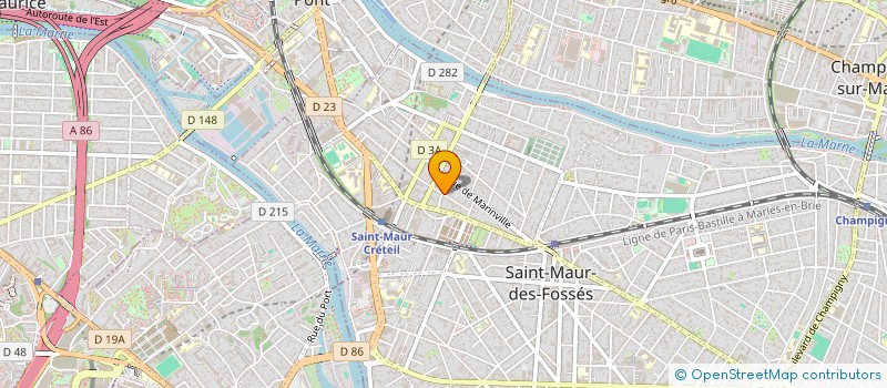 localisation de l'entreprise SCI IZCAROU à SAINT-MAUR-DES-FOSSES