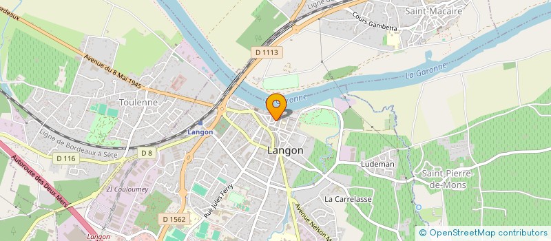 localisation de l'entreprise SCI IZORE - KRAEMER  BIEUJAC