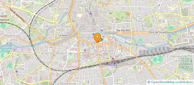 localisation de l'entreprise SCI IZQUIERDO  RENNES