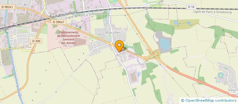 localisation de l'entreprise SCI J.A.B  MAROLLES