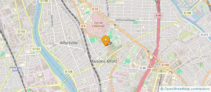 localisation de l'entreprise SCI J.A.C.D. à MAISONS-ALFORT