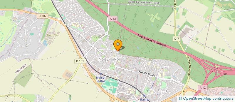 localisation de l'entreprise SCI J.A.C.K. à NOISY-LE-ROI