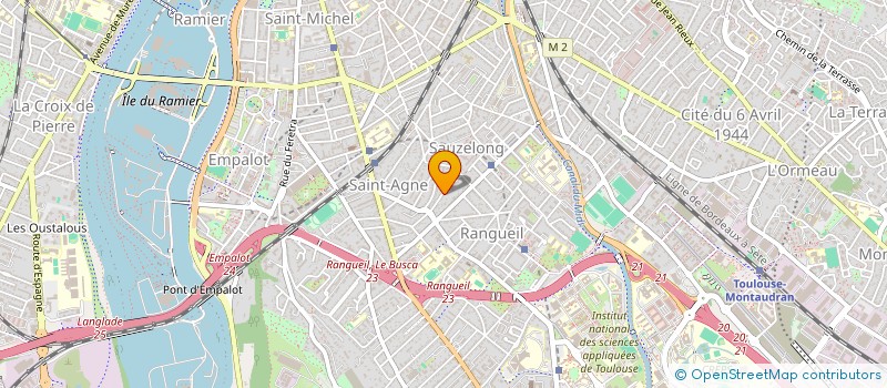 localisation de l'entreprise SCI J.A.L. à TOULOUSE