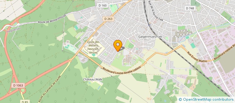 localisation de l'entreprise SCI J.A.L  HAGUENAU